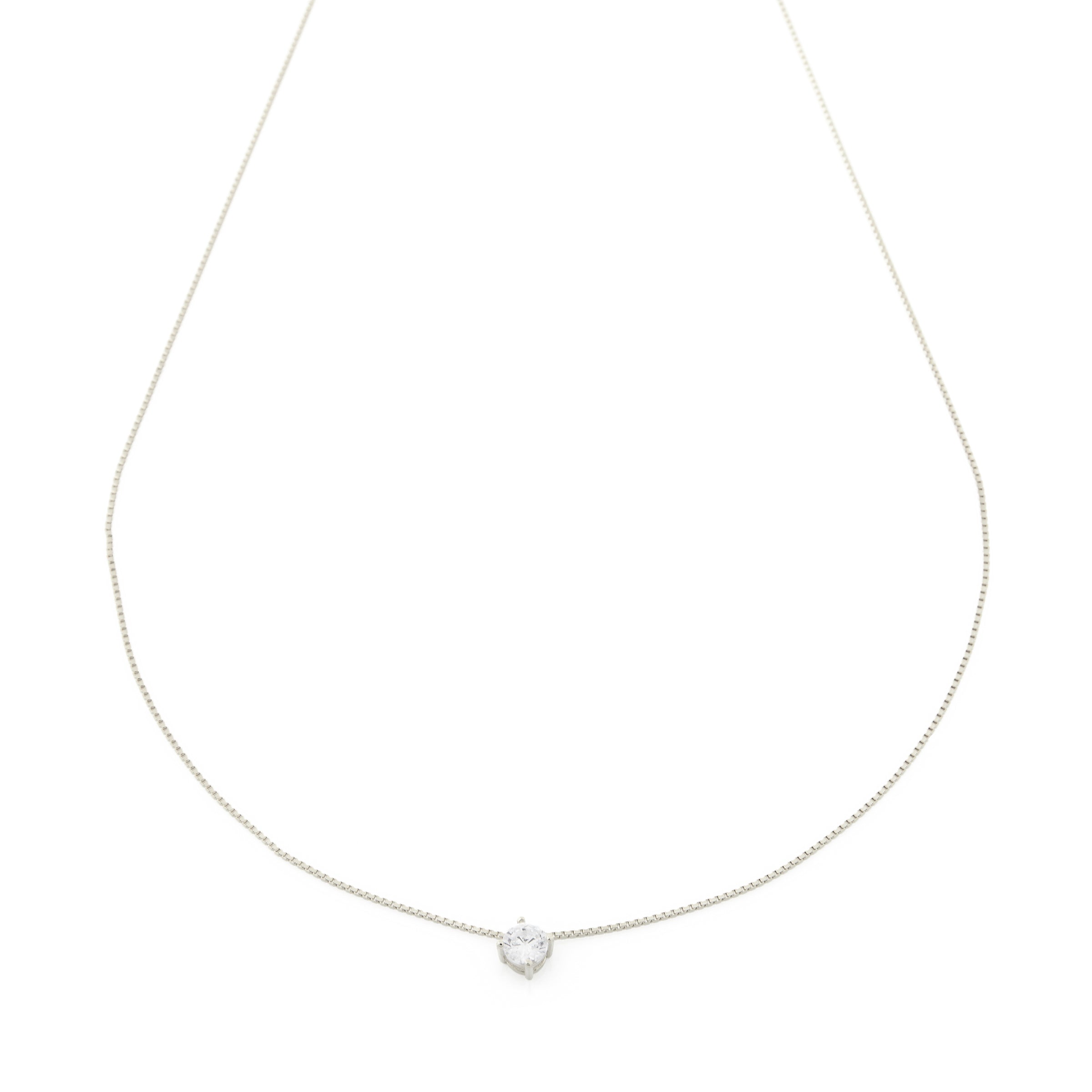 Collanina Punto Luce Amira - Collanina Donna Argento 925