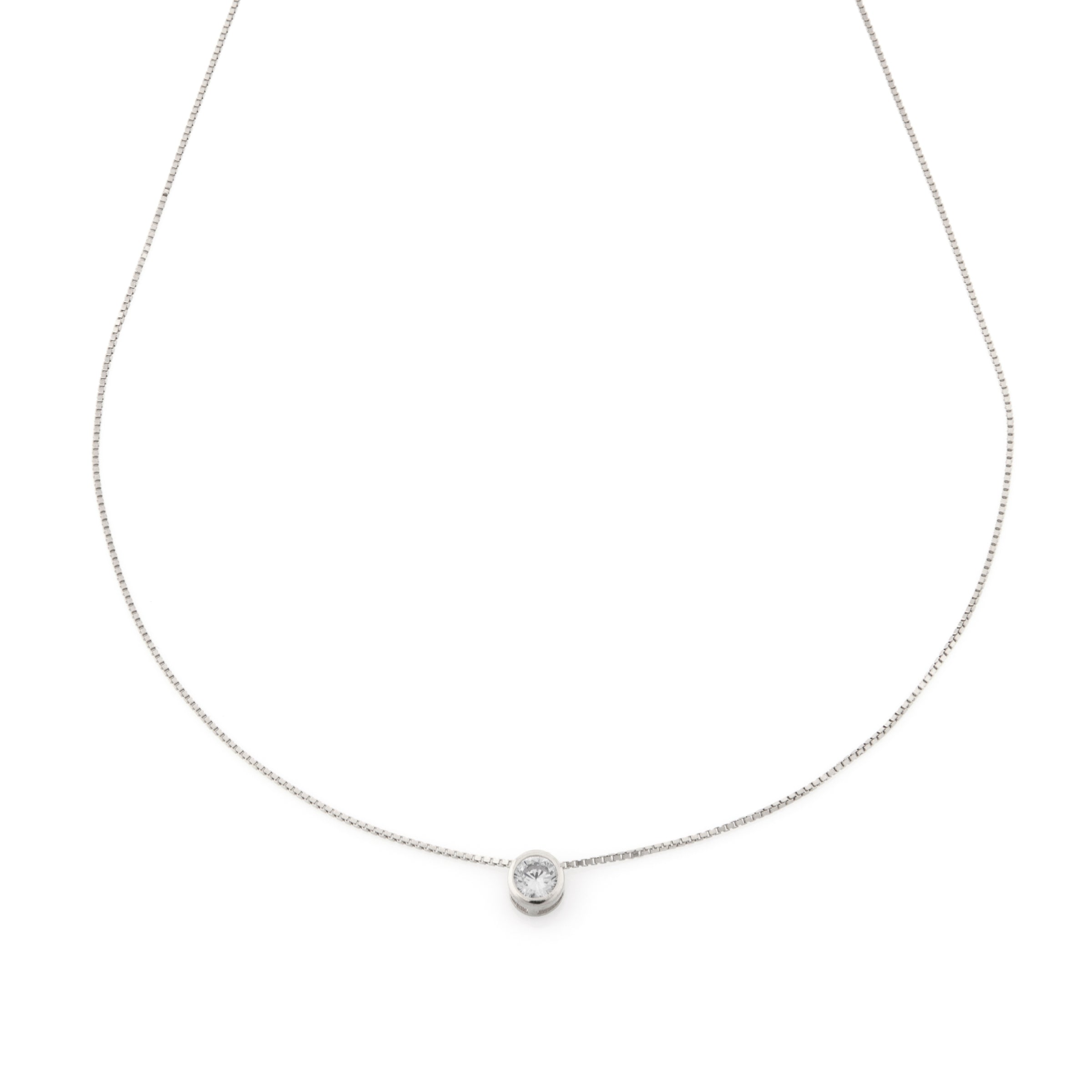 Collanina Punto Luce Cipollino - Collanina Donna Argento 925