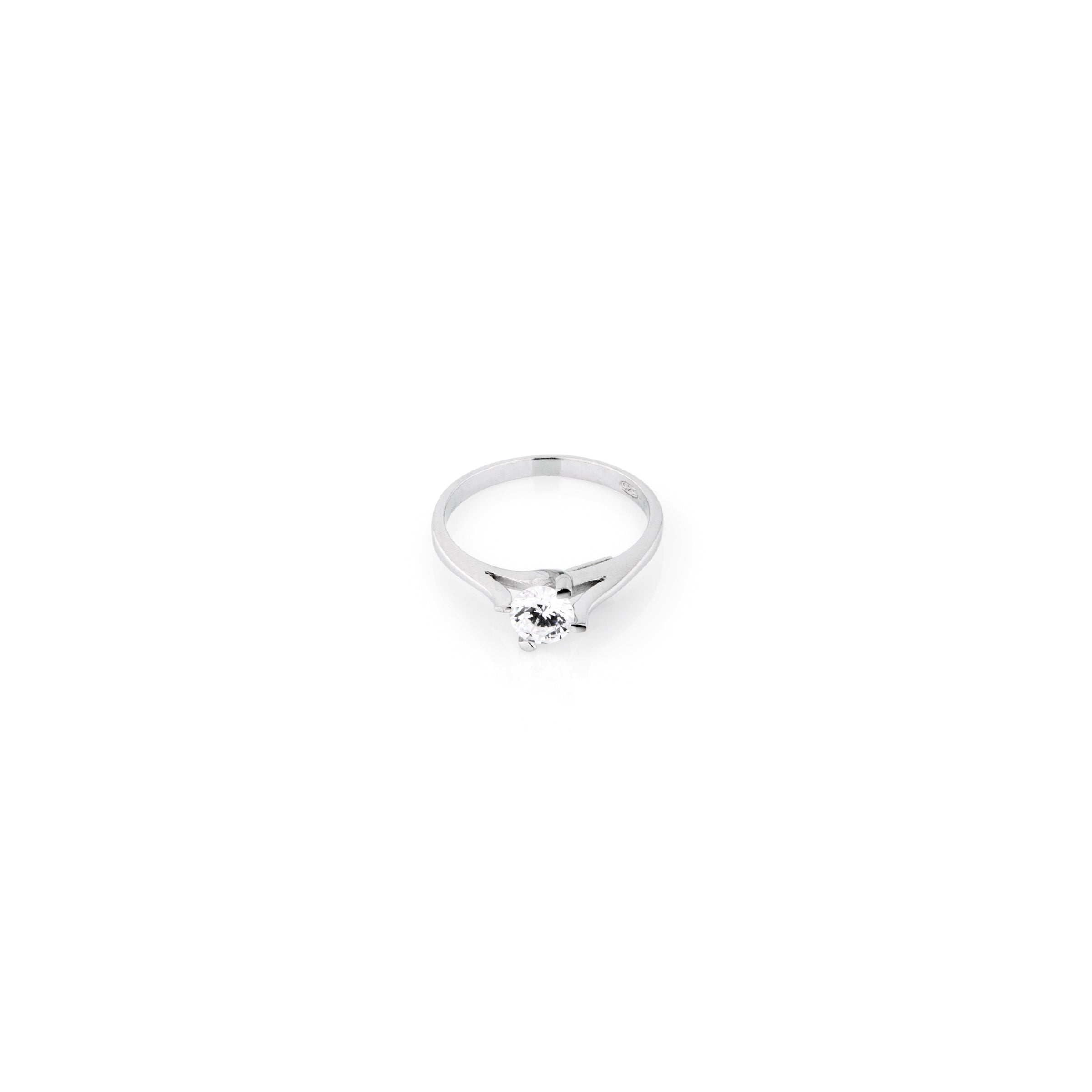 Anello Solitario Audrey - Anello Donna Argento 925