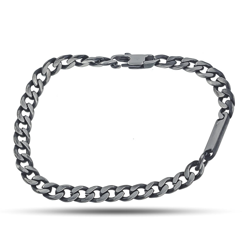 Bracciale Groumette Brunito - Bracciale Uomo Acciaio