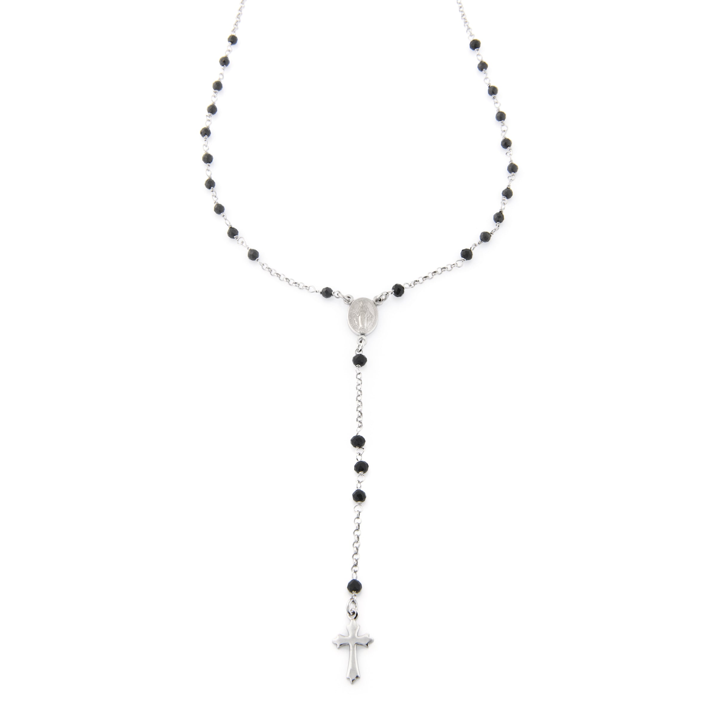Collana Rosario Giosia - Collanina Uomo Argento 925
