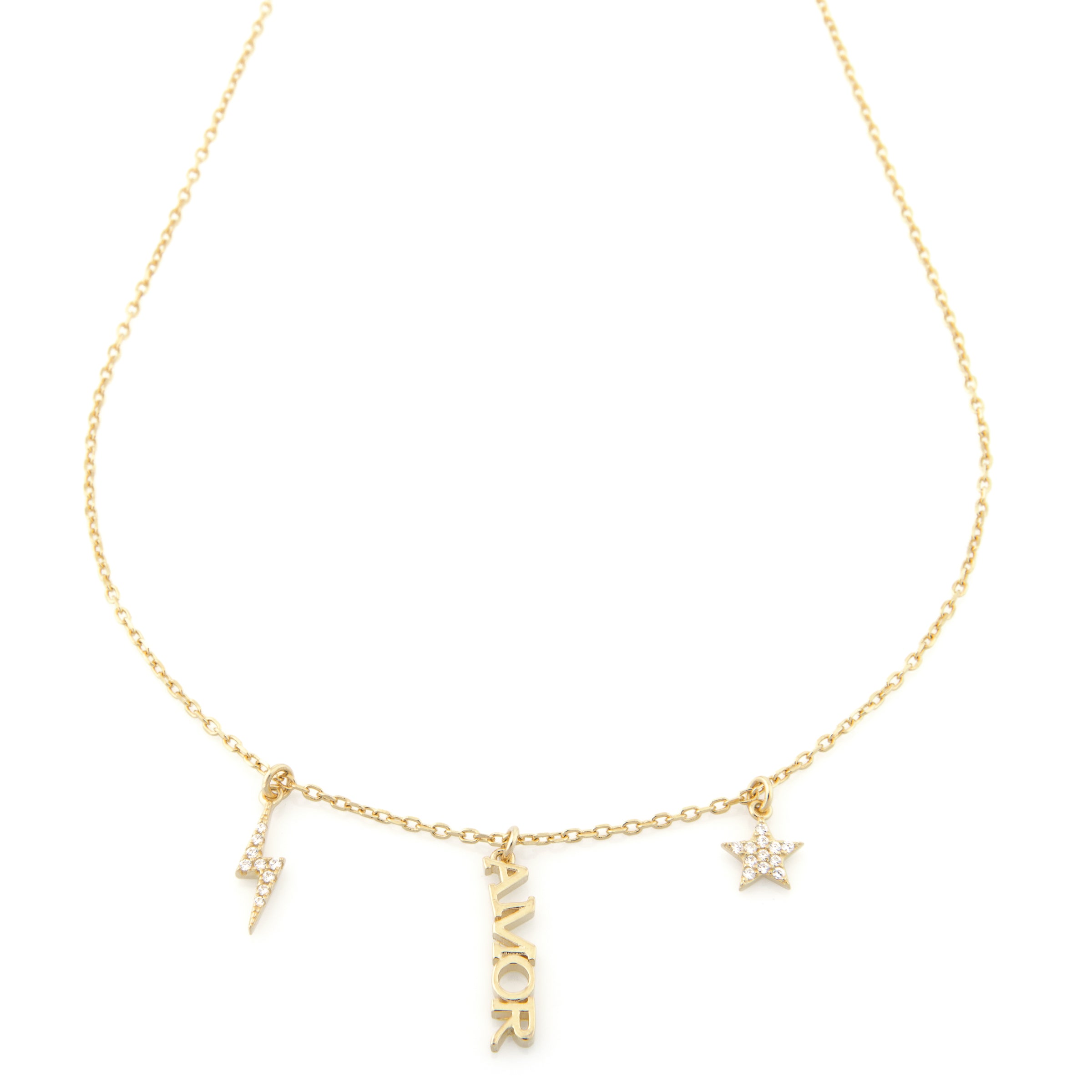 Collana Charm Marisol- Collanina Donna Oro Placcato 18K