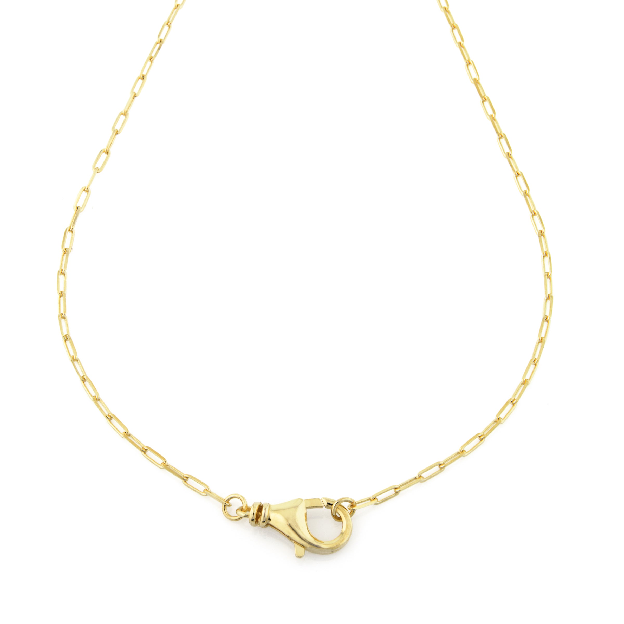 Collanina Pendente Moschettone Iris - Collana Donna Oro Placcato 18K