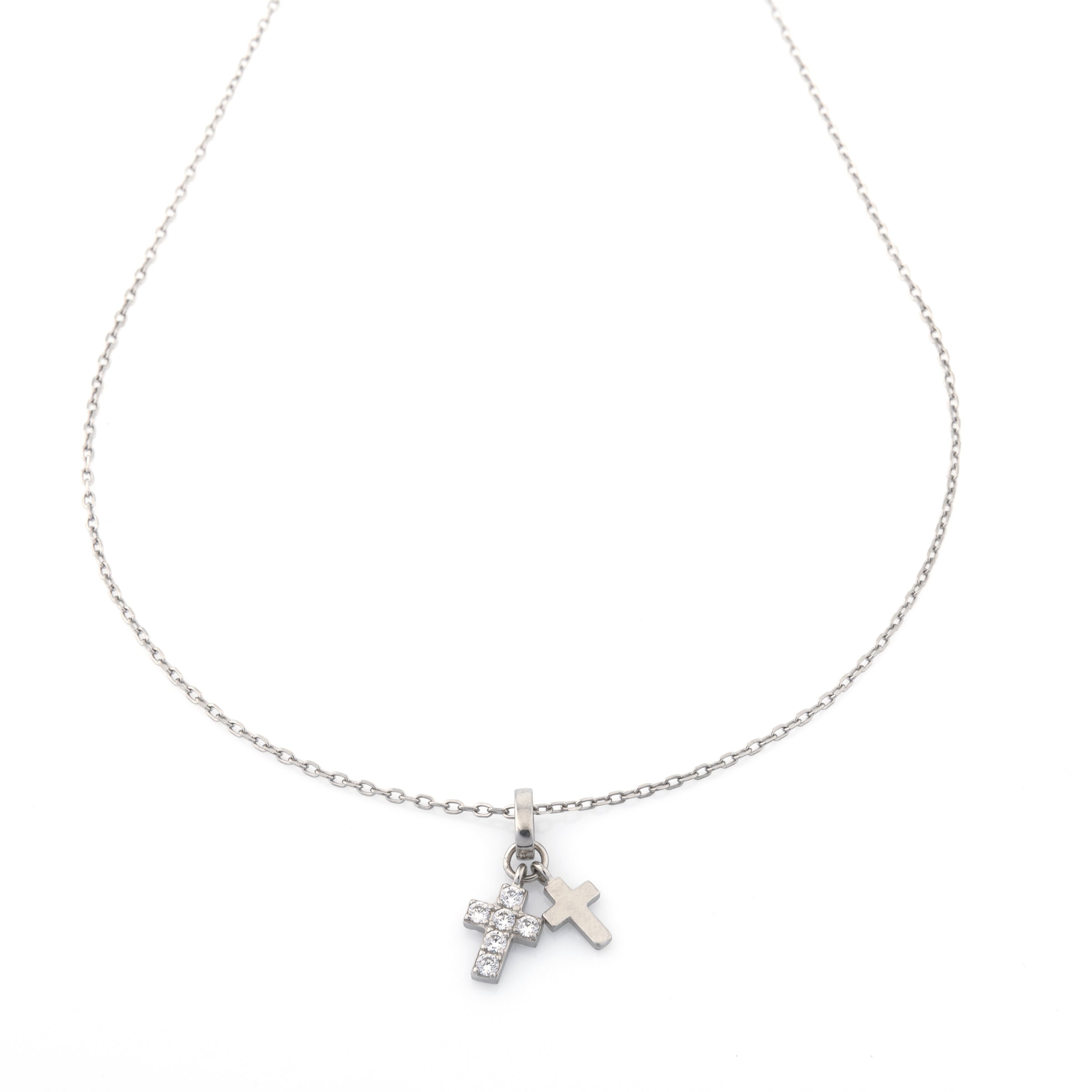 Collana Croci Consuelo - Collanina Donna Argento 925
