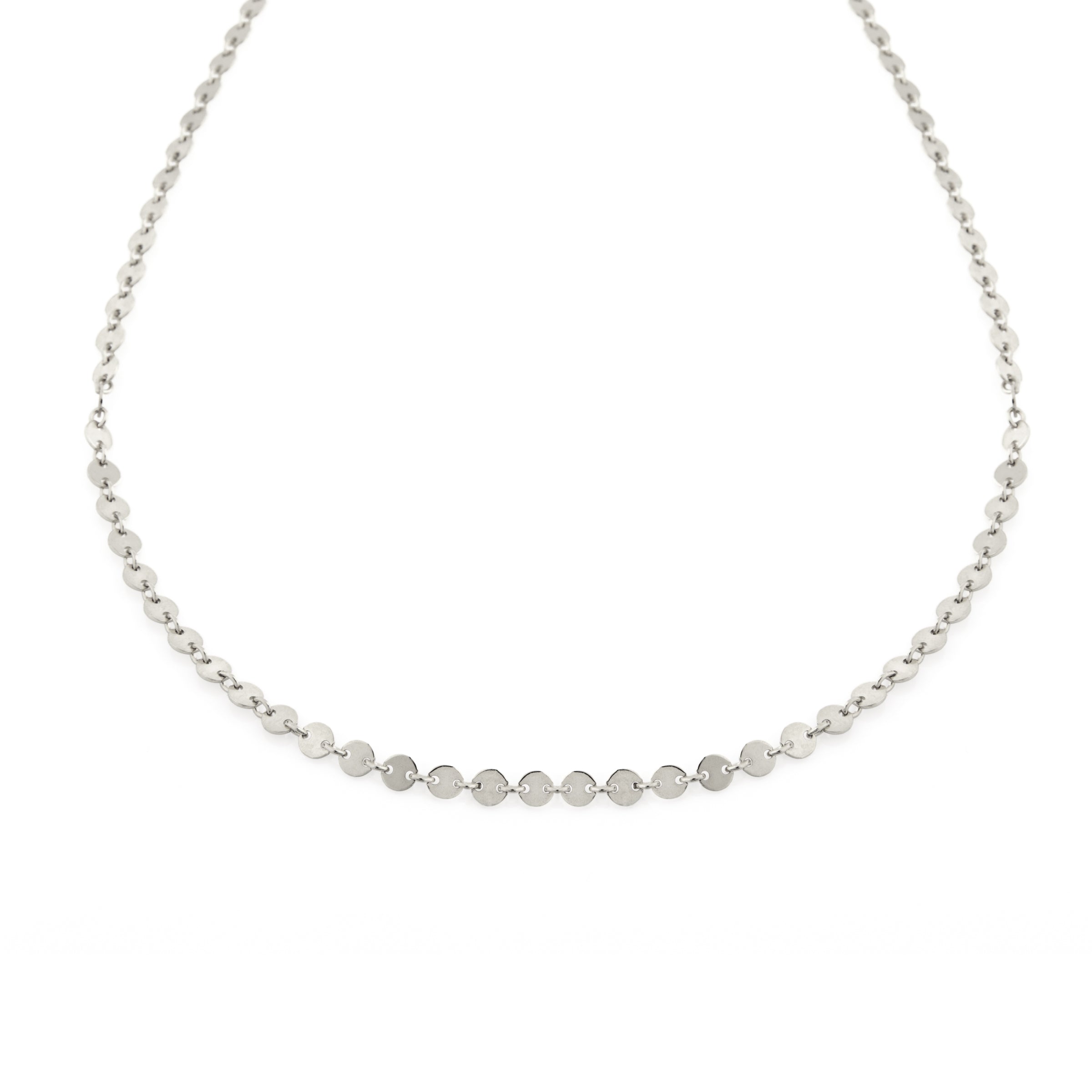 Collana Dischetti Paola - Collanina Donna Argento 925