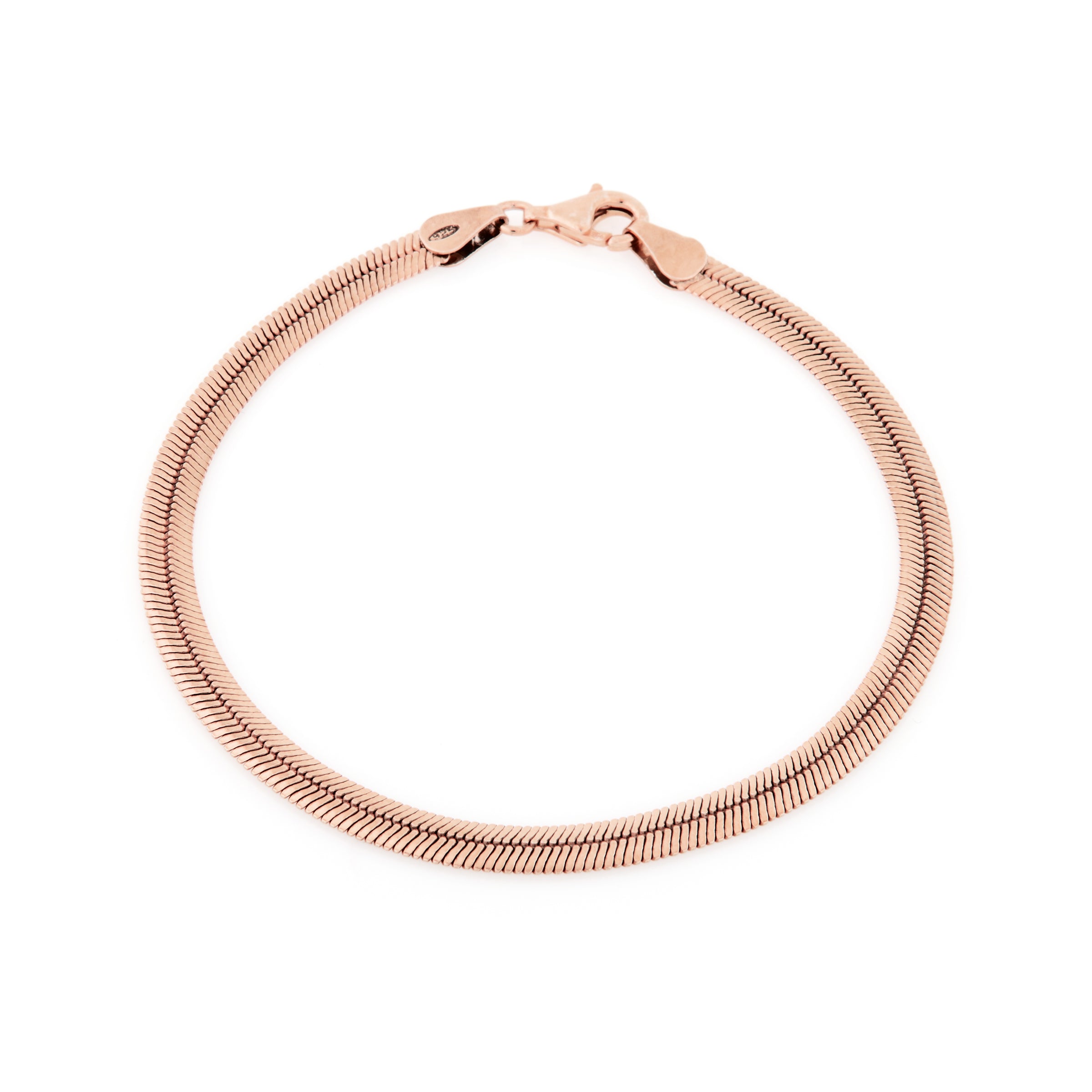 Bracciale Snake Piattina Kyla - Bracciale Donna Placcato Rosa