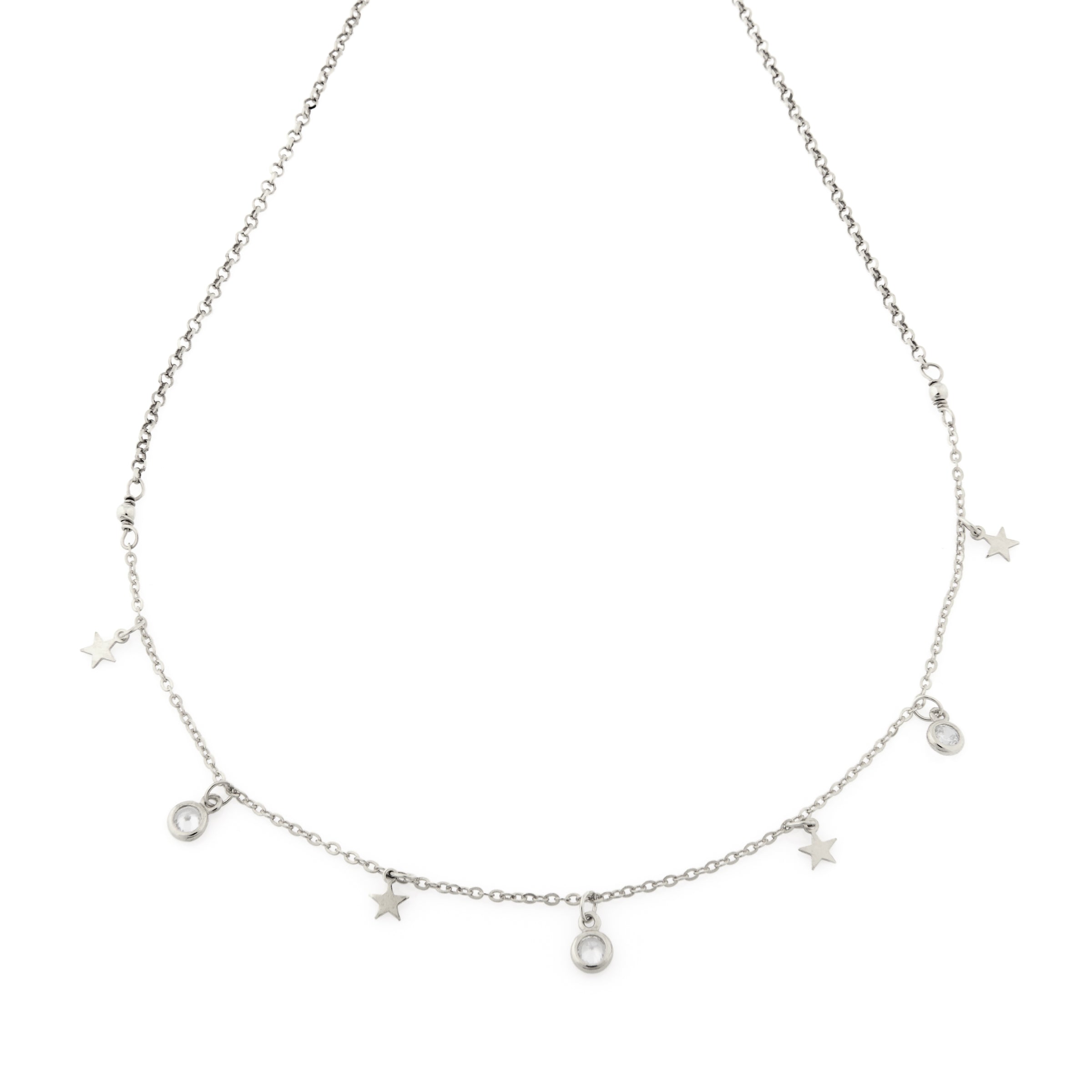Collanina Stelle Melissa - Collanina Donna Argento 925