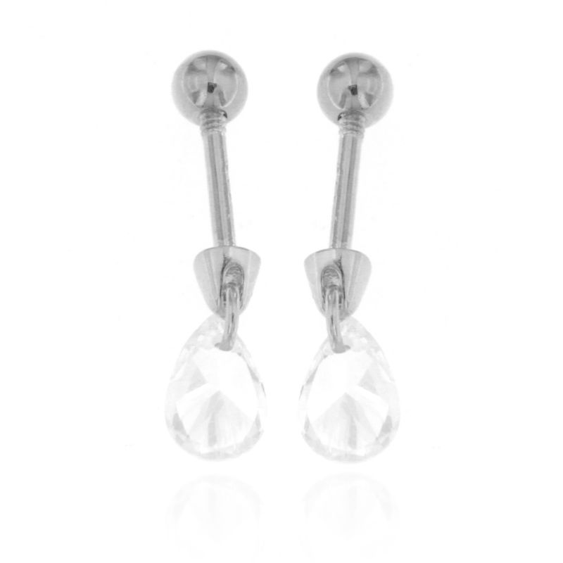 Piercing Goccia- Orecchini Donna Argento 925