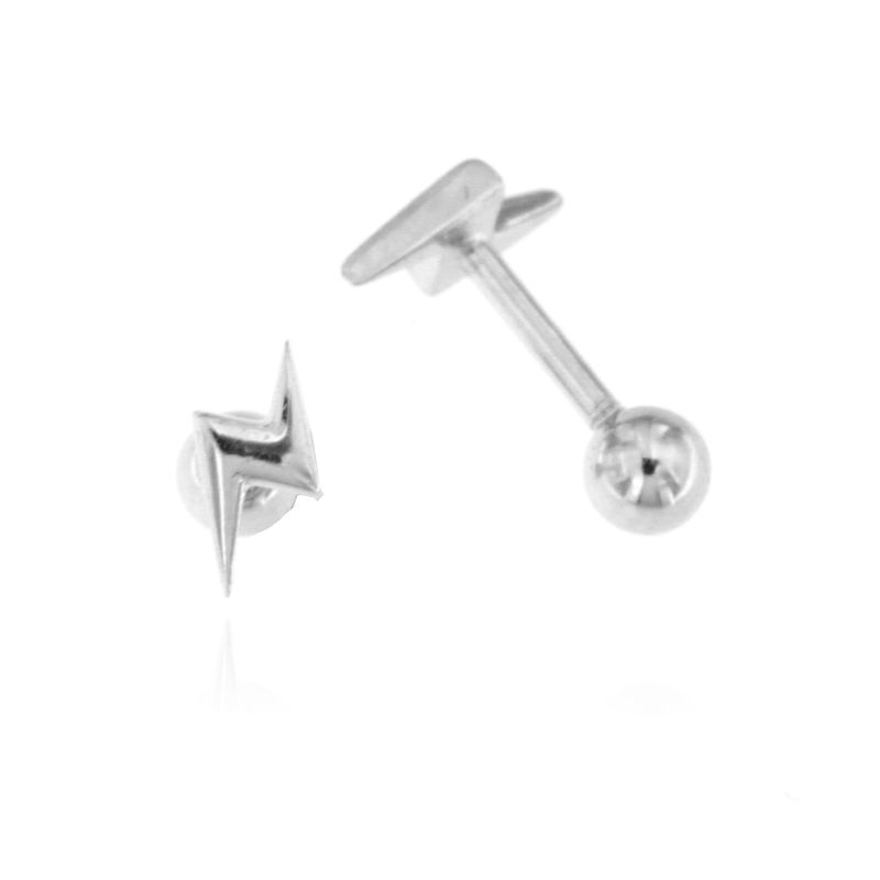 Piercing Fulmine - Orecchini Donna Argento 925