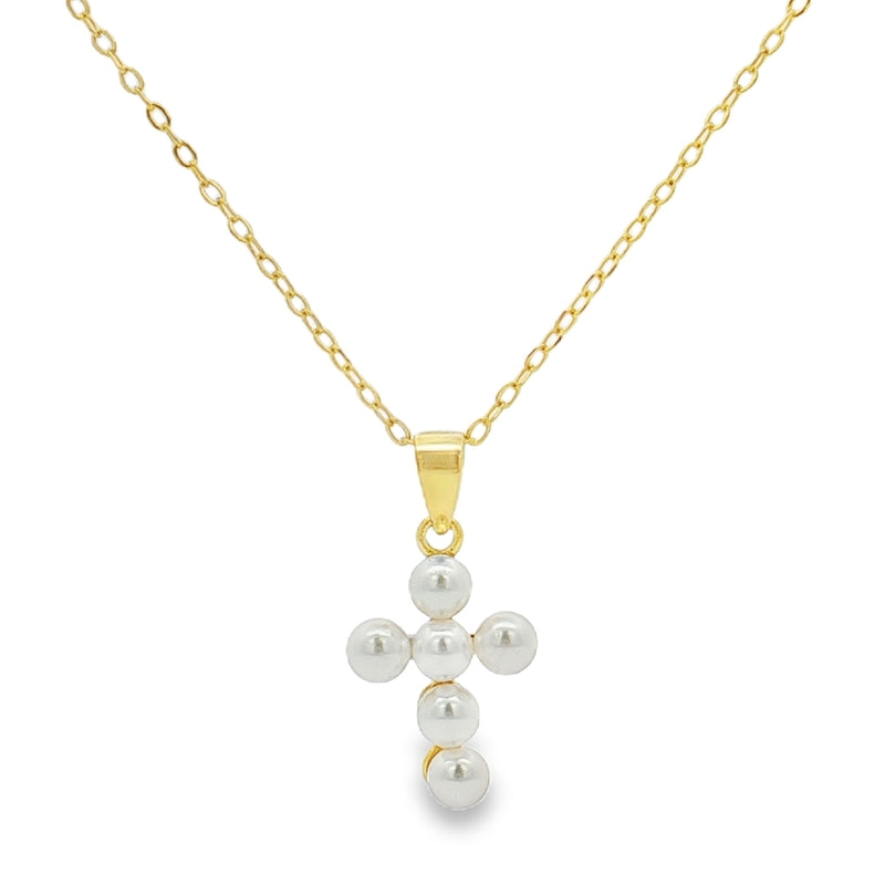 Collana croce Perlisse- Collana Argento 925