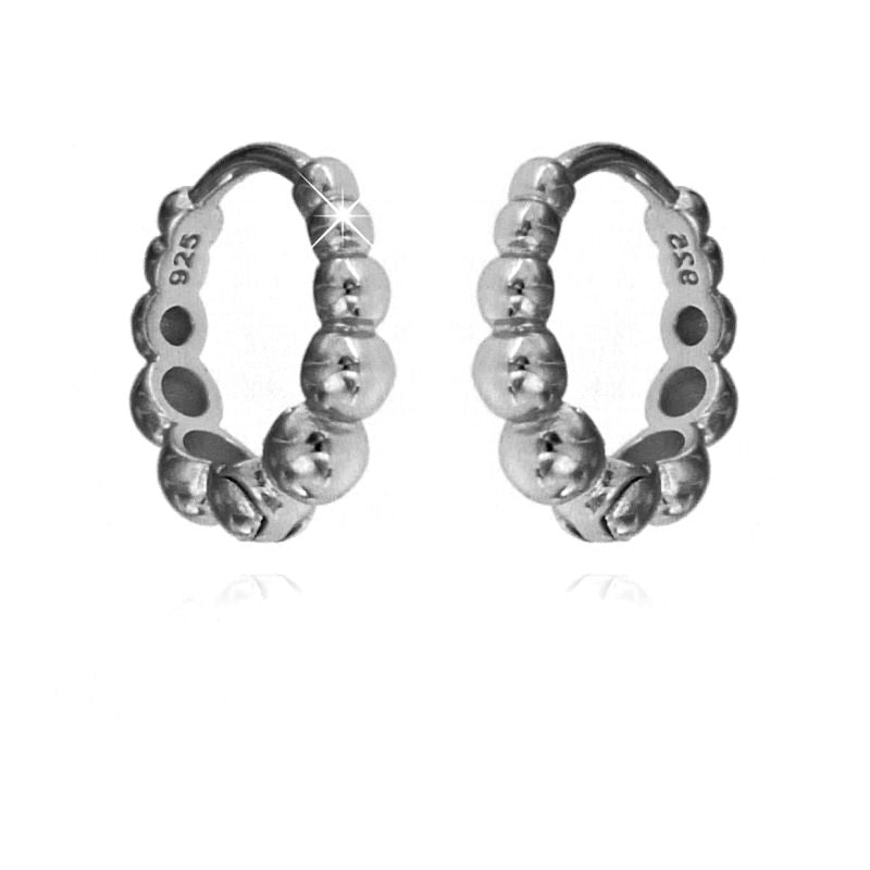 Orecchini Palline Lisce Clea - Orecchini Donna Argento 925