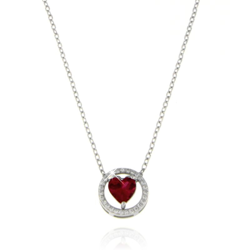 Collana Cuore Grace - Collana Donna Argento 925