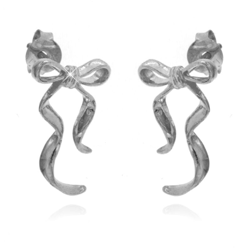 Orecchini A Lobo Fiocco Candy- Orecchini Donna Argento 925