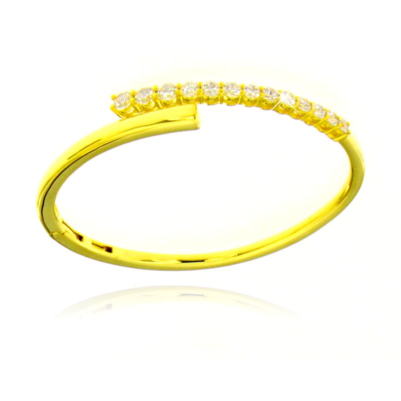Bracciale Rigido Contrarié - Bracciale Donna Argento 925