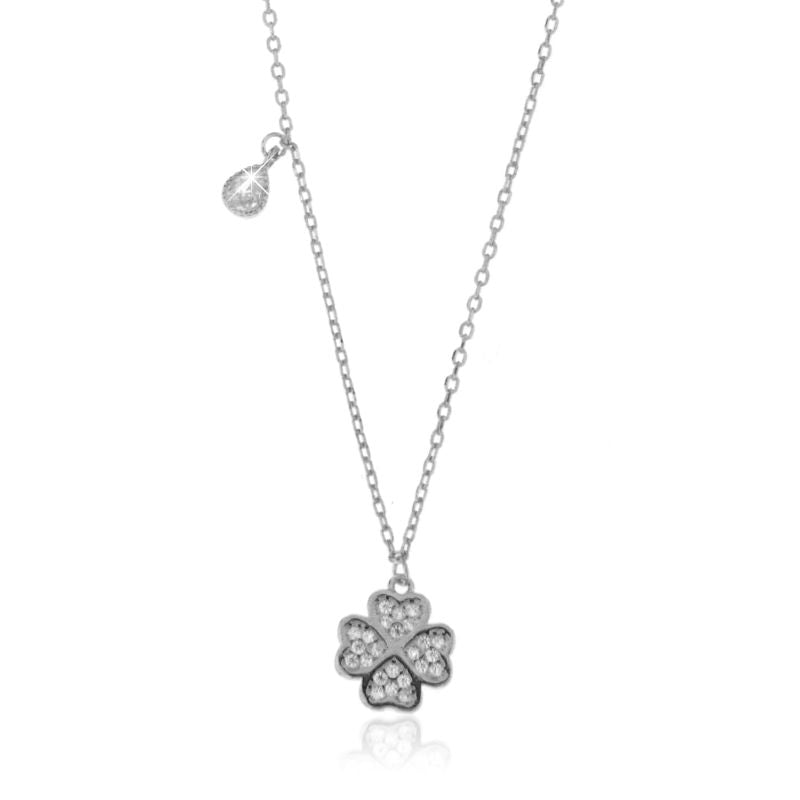 Collana Quadrifoglio - Collanina Donna Argento 925