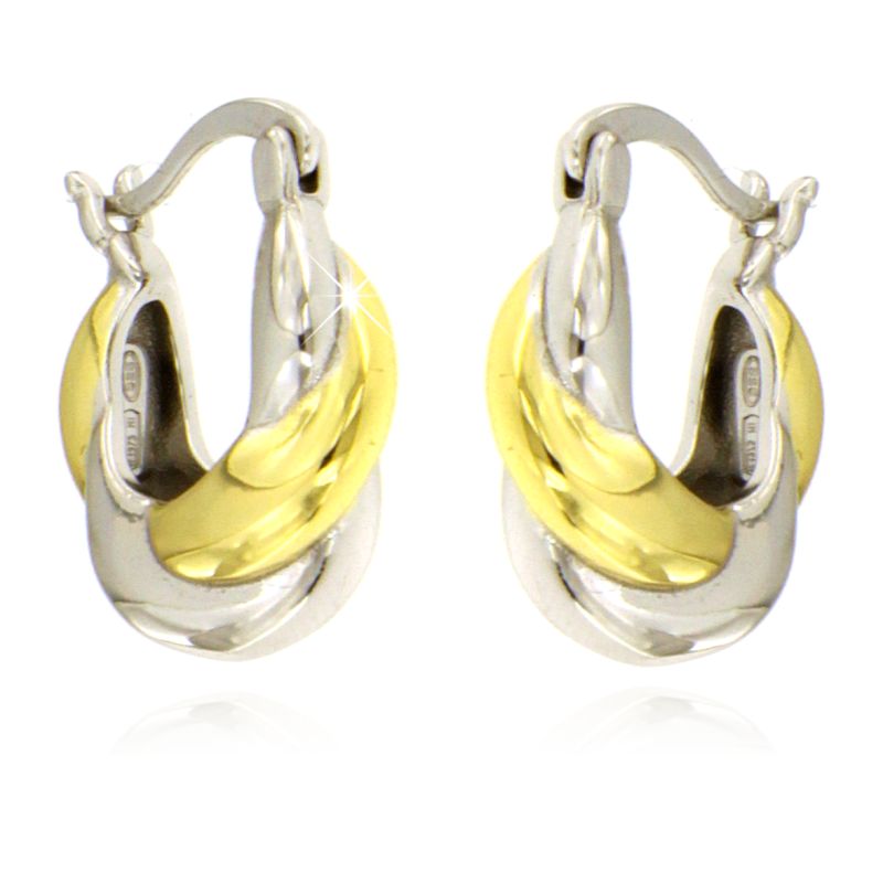 Orecchini Design Torchon - Orecchini Donna Argento 925