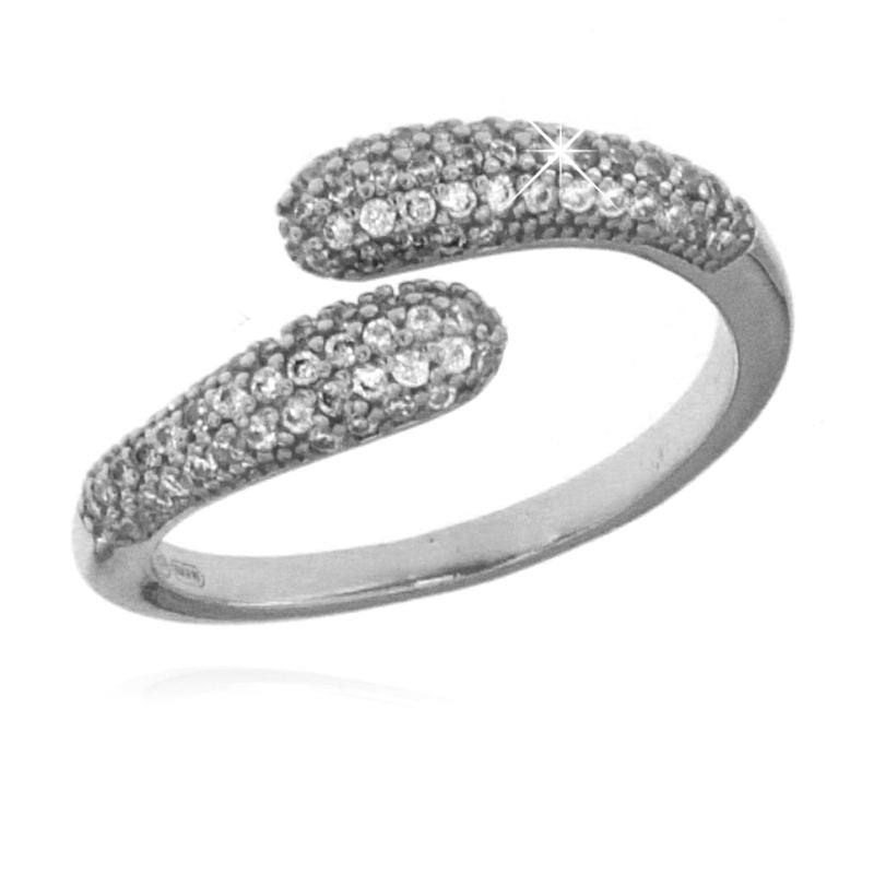 Anello bold Camelia - Anello Donna Argento 925