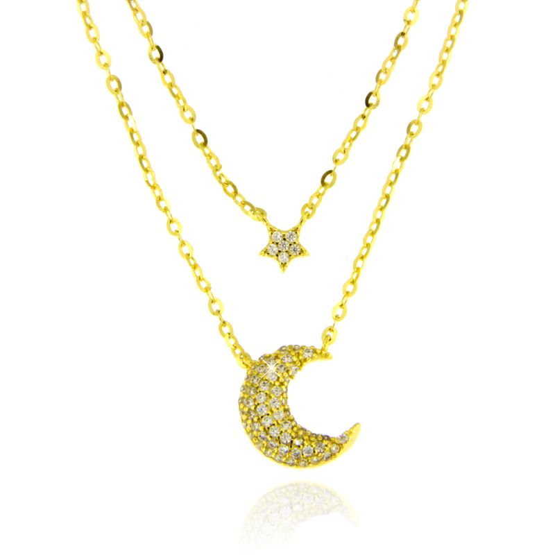 Collana Azzurra - Collana Donna Argento 925