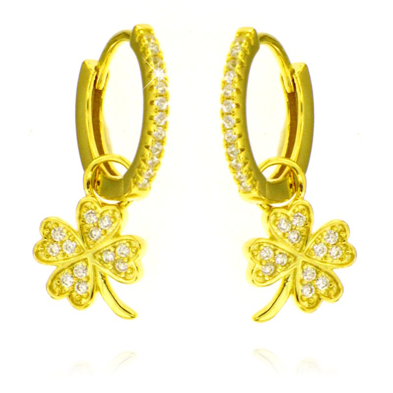 Orecchini Quadrifoglio - Orecchini Donna Argento 925