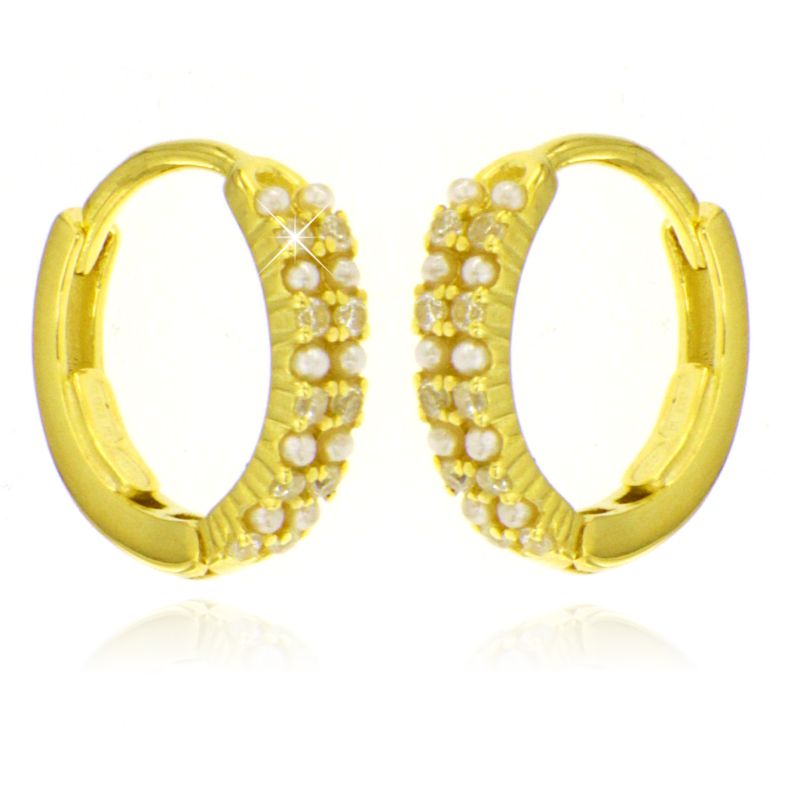 Orecchini Hoop Arya - Orecchini Donna Argento