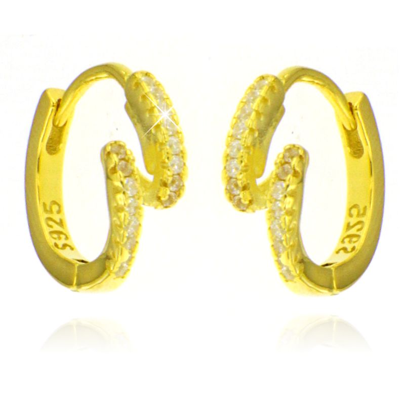 Orecchini Rosa - Orecchini Donna Argento 925