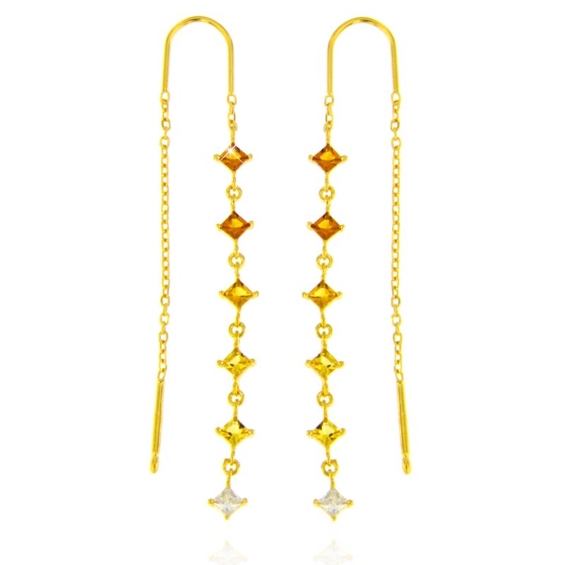 Orecchini foro passanti Fiorella - Orecchino Donna Argento 925