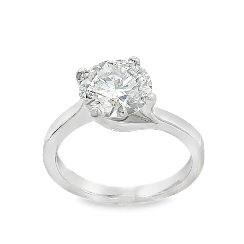 Anello Moissanite - Anello Donna Argento 925