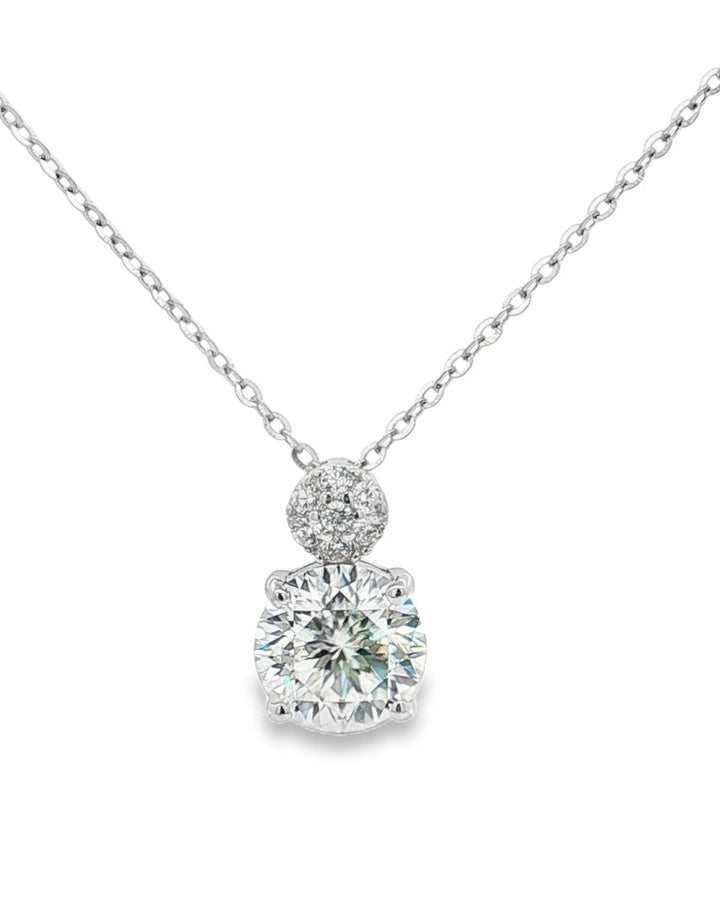 Collanina Passiflora Moissanite
