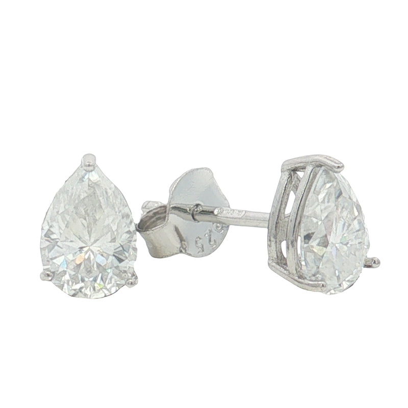 Orecchini Begonia – Orecchini Moissanite a Lobo | Argento 925