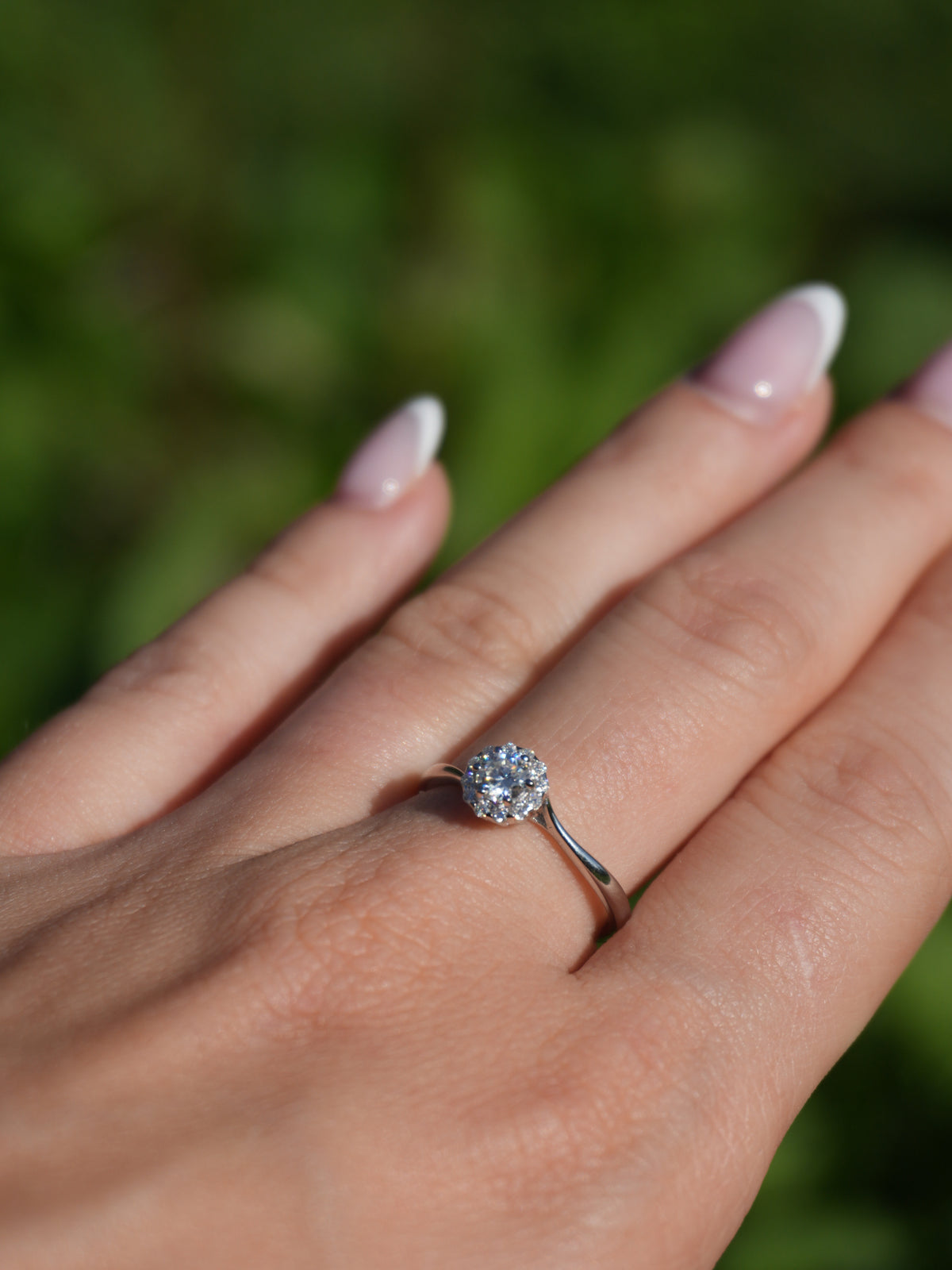 Anello Maelys – Solitario Moissanite 4 mm 6 Griffe | Argento 925