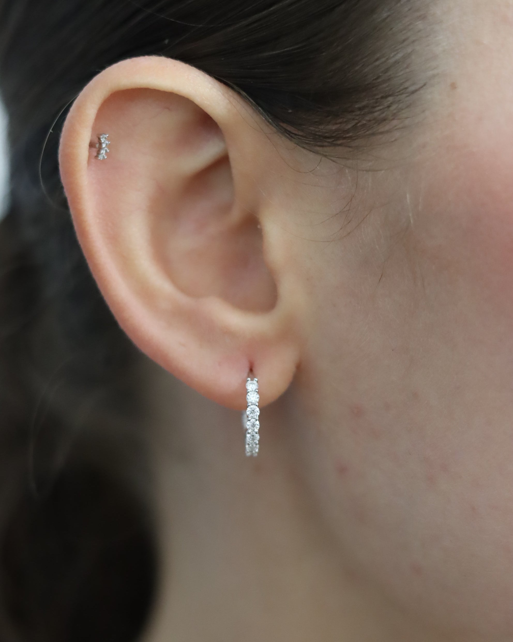 Orecchini Cosmea Moissanite