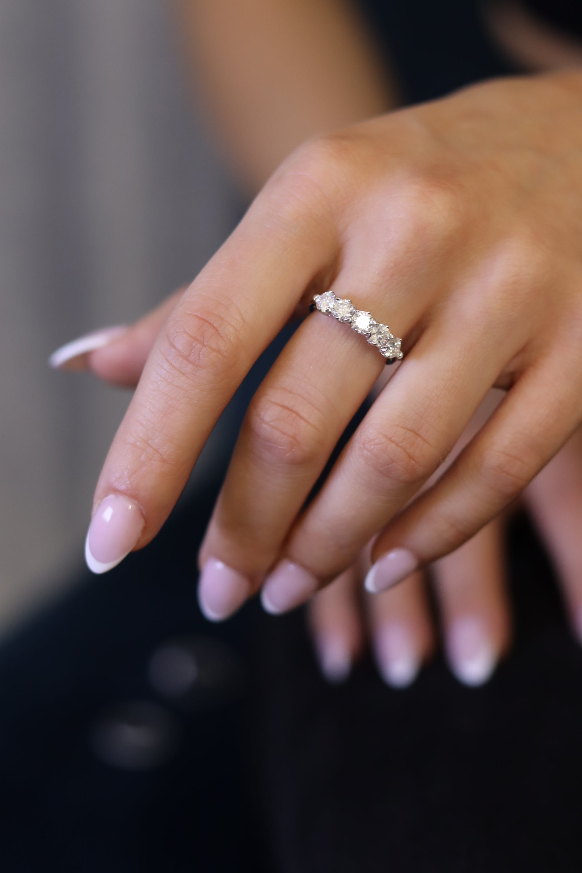 Anello Hoya Moissanite