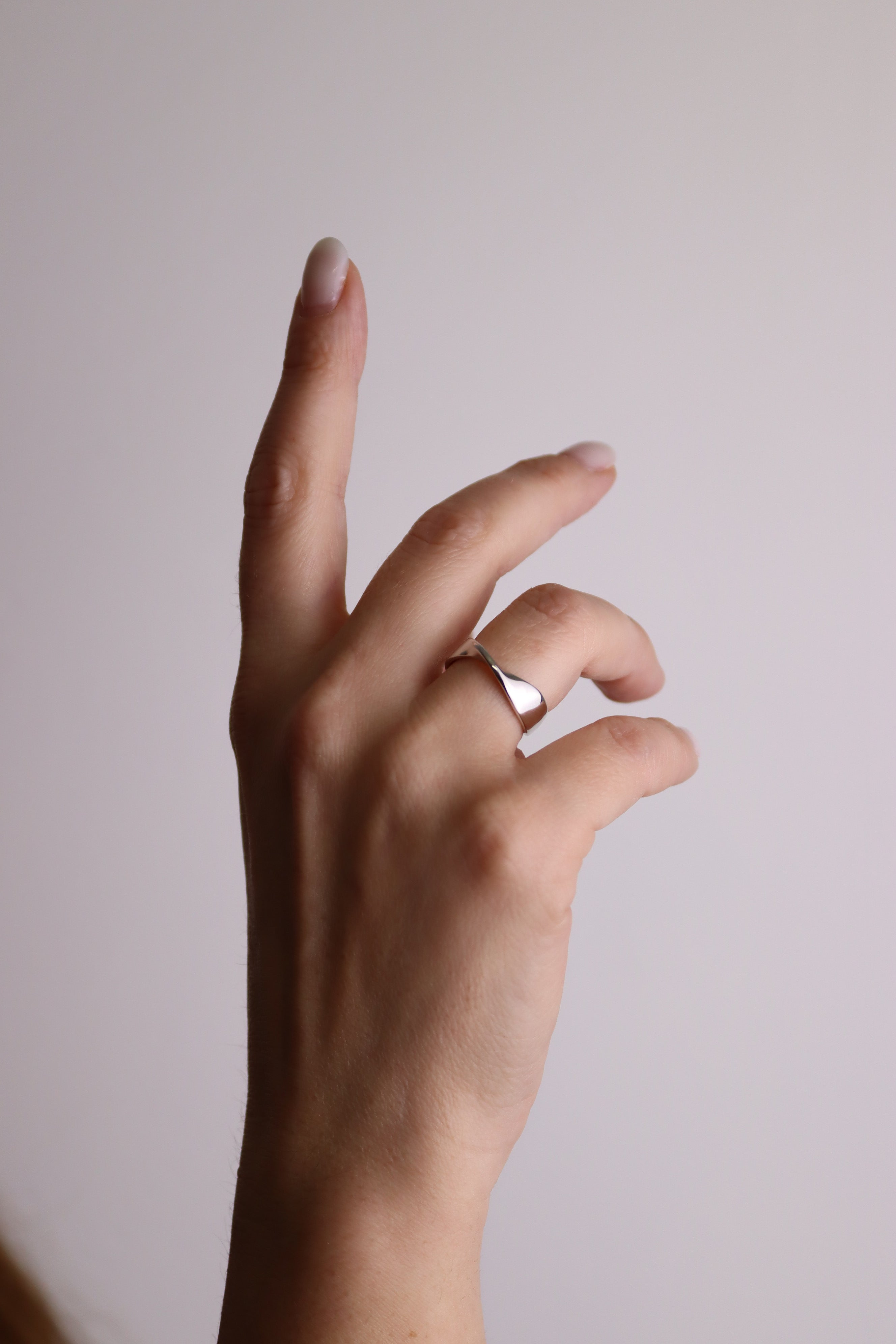 Anello Nodo Regolabile Allegra - Anello Donna Argento 925