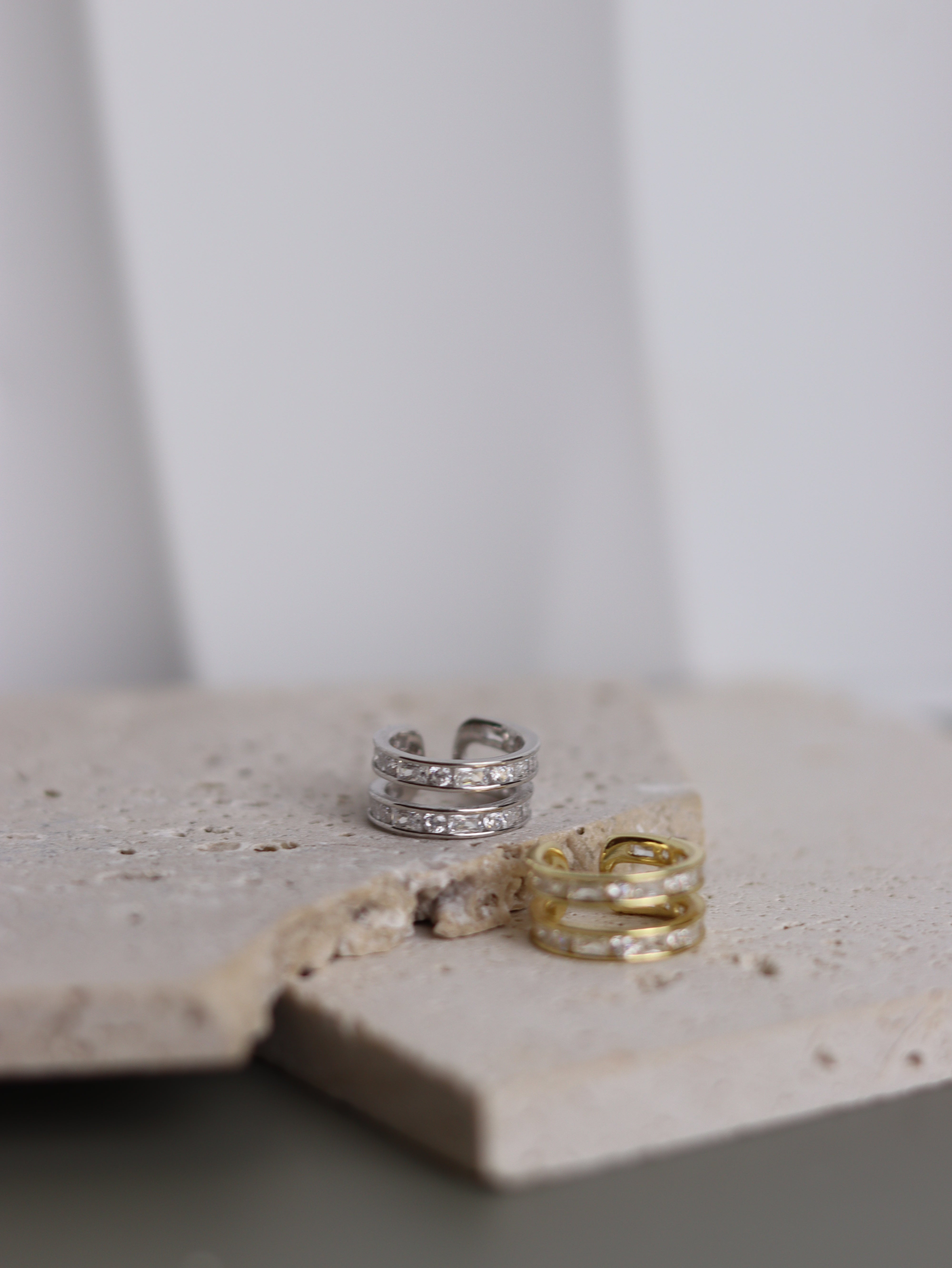Ear Cuff Tulum - Ear Cuff Donna Argento 925