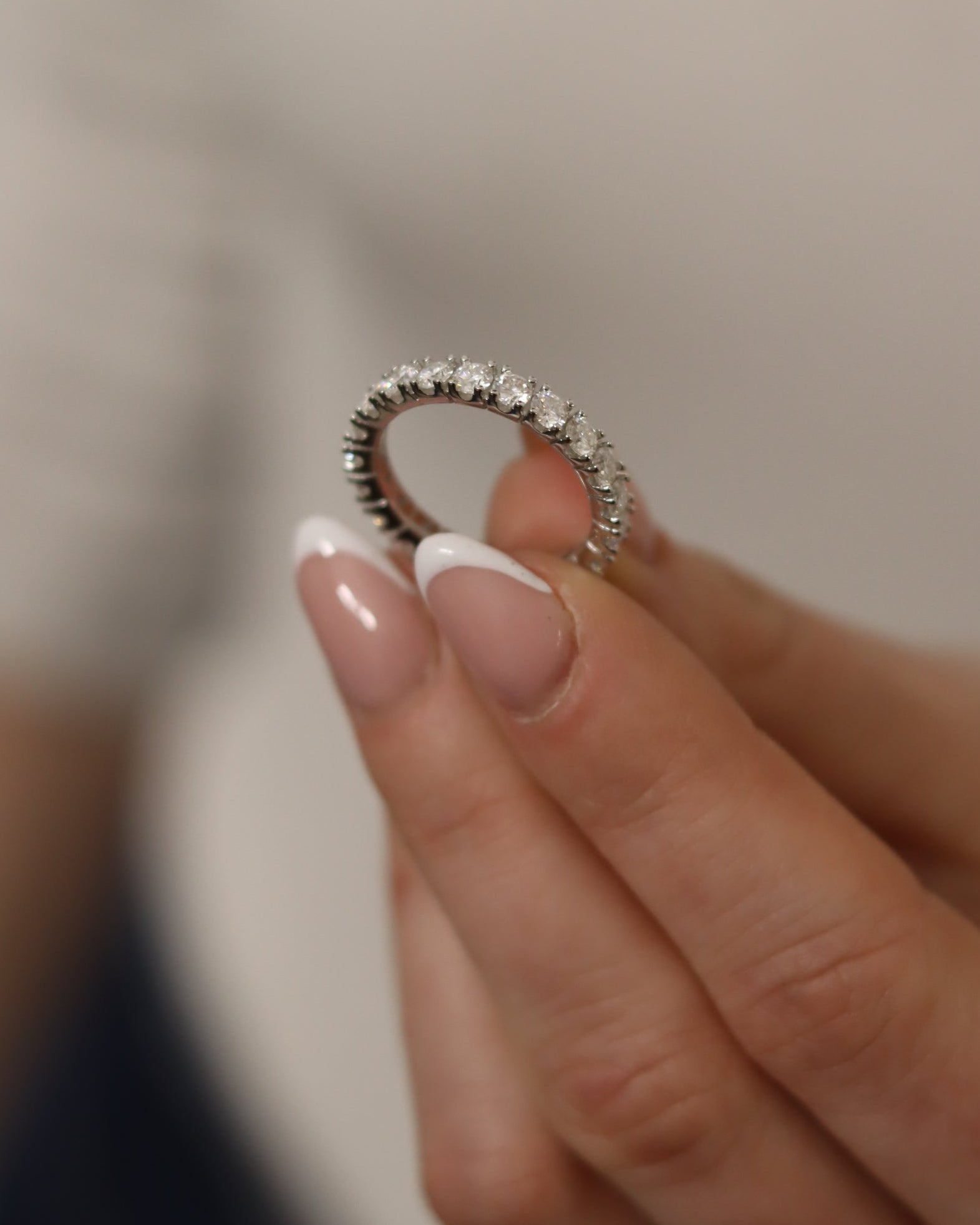 Anello Petunia Moissanite