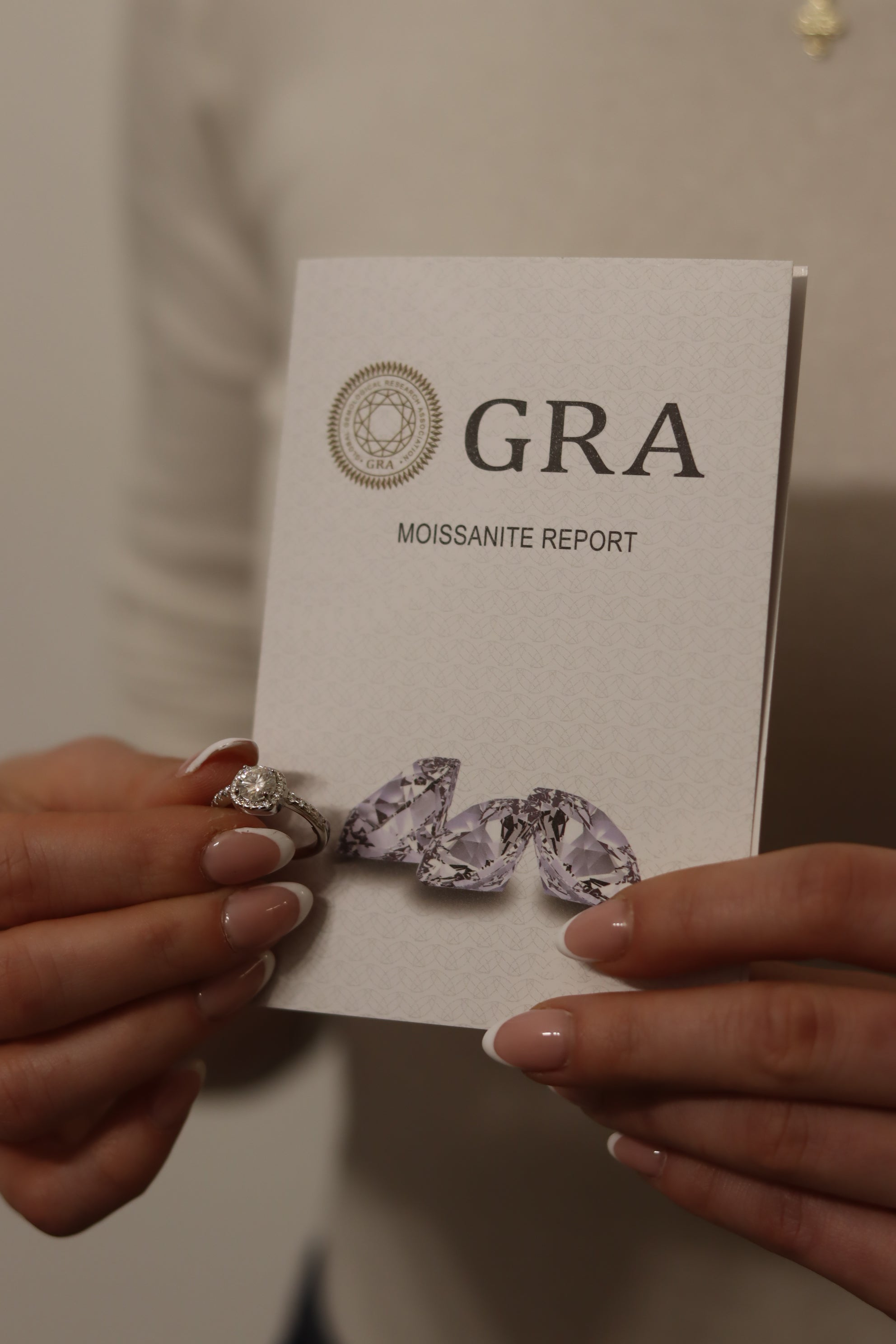 Anello Caprifoglio – Moissanite Taglio Quadrato Pavé | Argento 925
