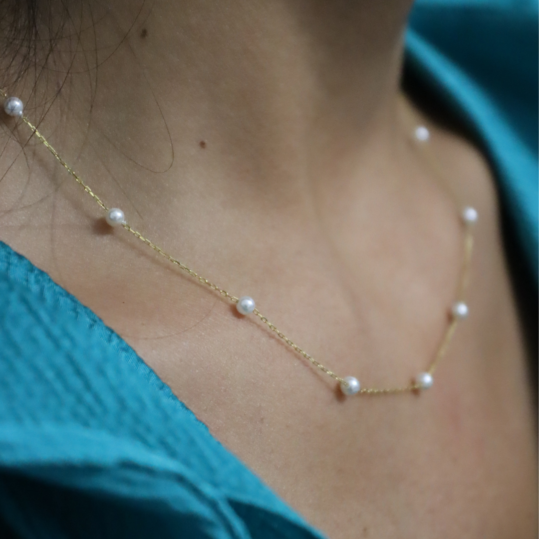 Collana Perle - Collana Donna Argento 925