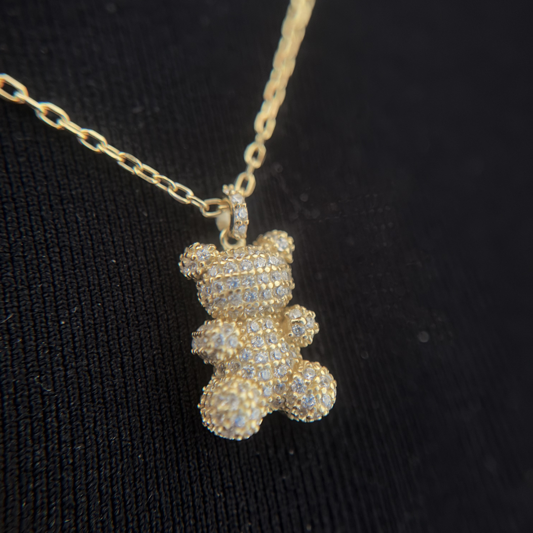 MicLee Collana Pistola Con Zirconi In Argento 925 | Gioiello Moderno E Originale Per Donne | Regalo Unico Per Compleanno, Fidanzamento O Festa Della Mamma - 2