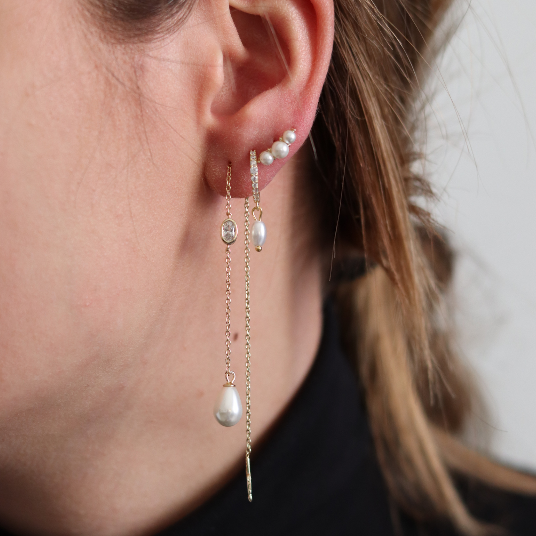 Orecchini Perle Ariel - Orecchini Donna Argento 925