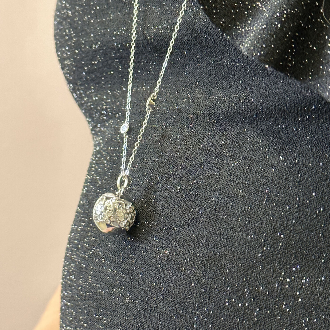 Collana Chiama Angeli Quadrifogli - Collanina Donna Argento 925