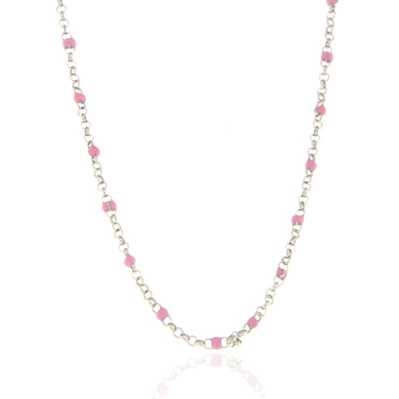 Perline 6/0 (4 Mm) 50g Con Inserti Argento – Colore 13 Pink, Perfette Per Bigiotteria E Creazioni Fai-Da-Te