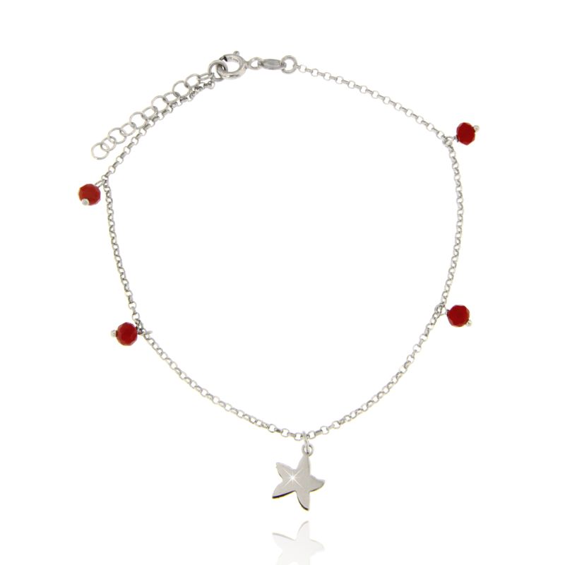 Cavigliera Stella - Cavigliera Donna Argento 925