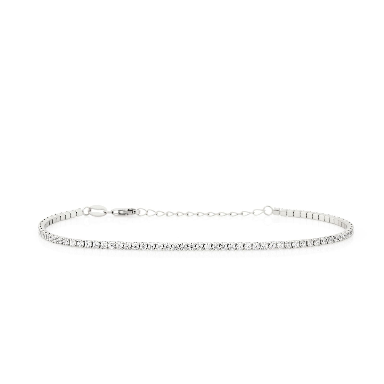 Braccialetto Tennis Elide - Bracciale Uomo Argento 925