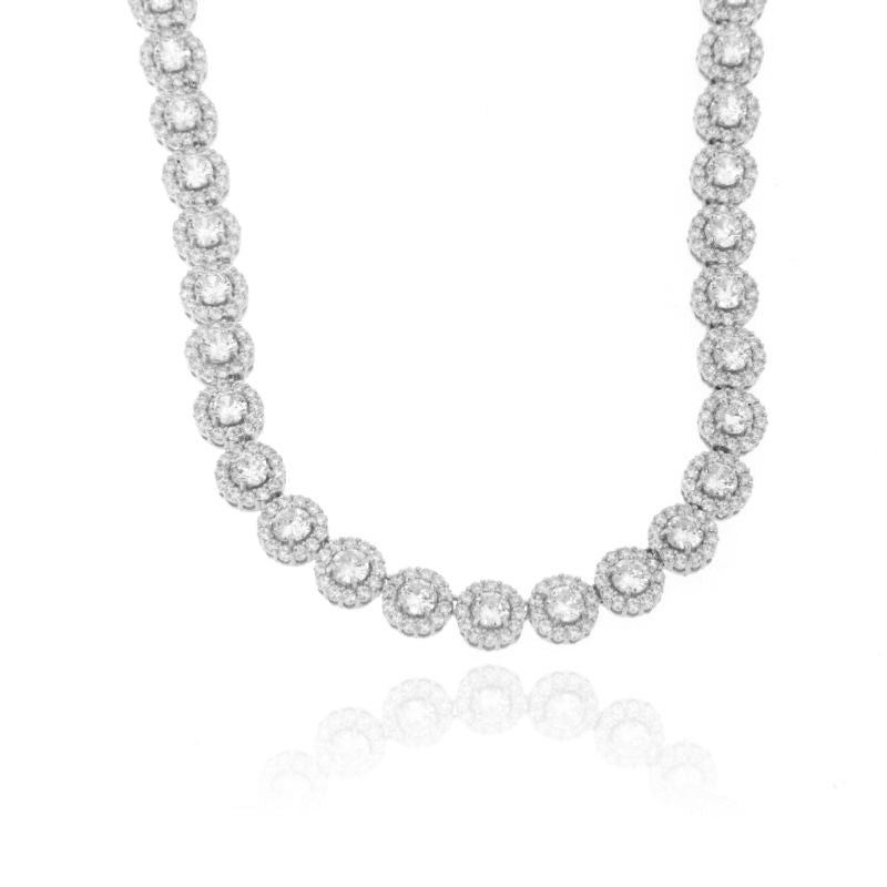 Collana Tennis Leonora - Bracciale Donna Argento 925
