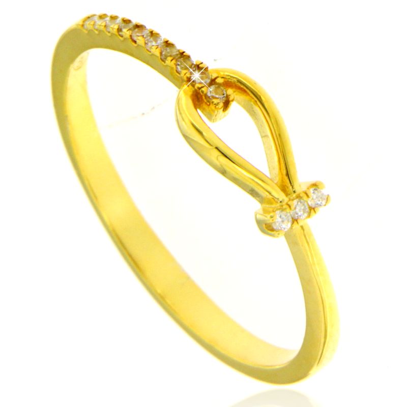 Anello Fantasy - Anello Donna Oro Placcato 18K