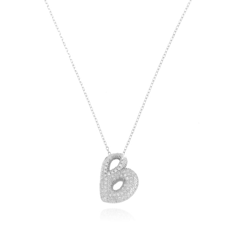 Collana Letter Bubble - Collanina Donna Argento 925