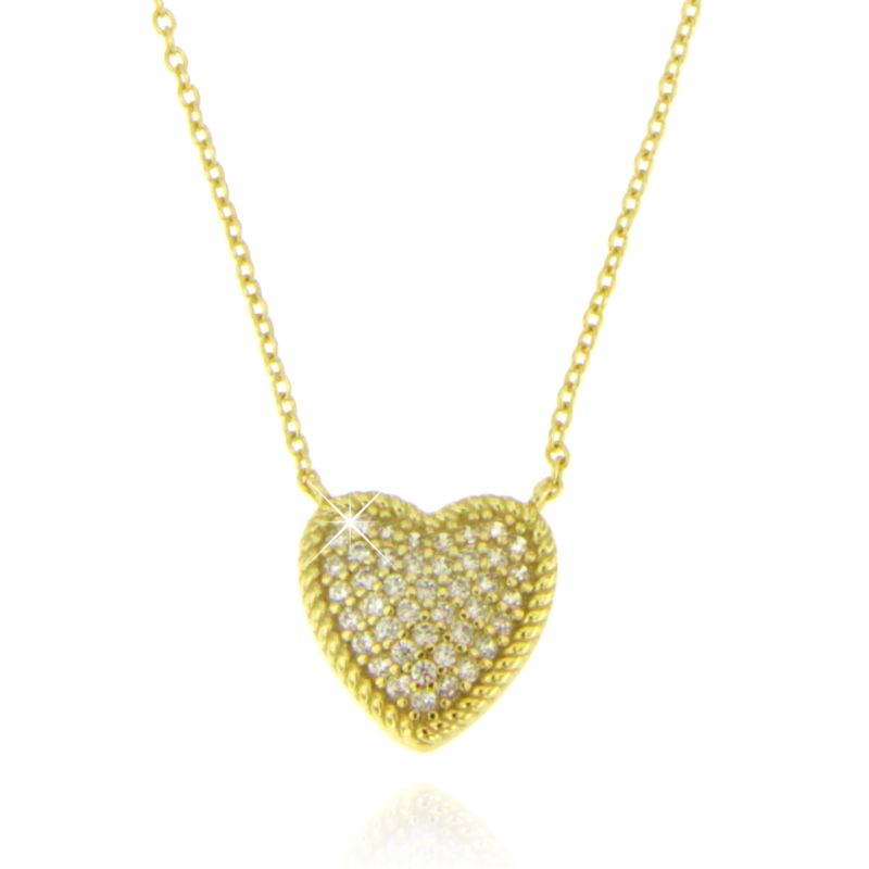 Collana Cuore Mon Amour - Collana Donna Argento 925