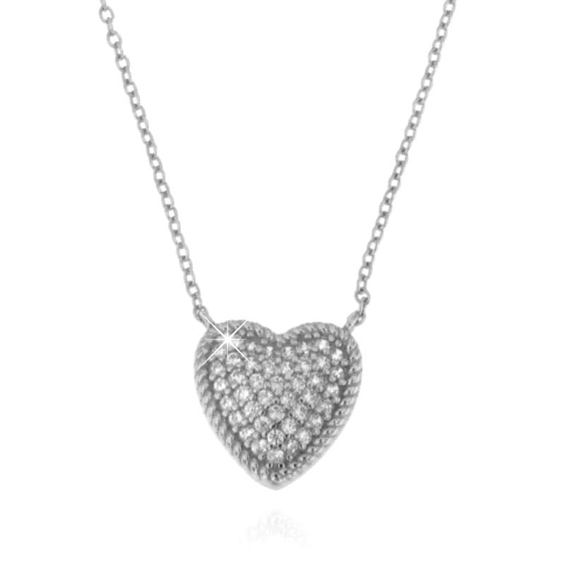 Collana Cuore Mon Amour - Collana Donna Argento 925