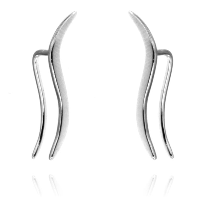 Ear Cuff Ruska- Ear Cuff Donna Argento 925