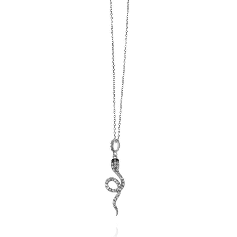 Collana Serpente Shade- Collanina Donna argento 925